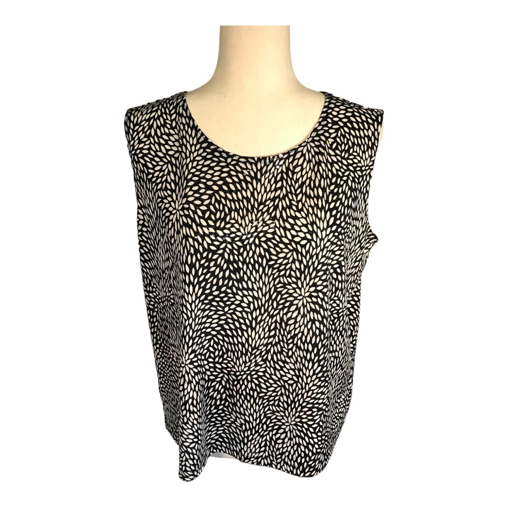 Chico’s Clear Sequin Top